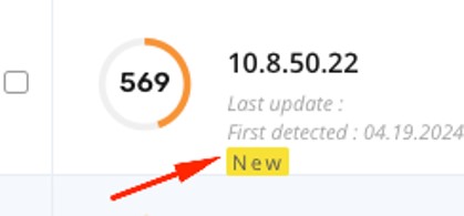 New Tag imported domains